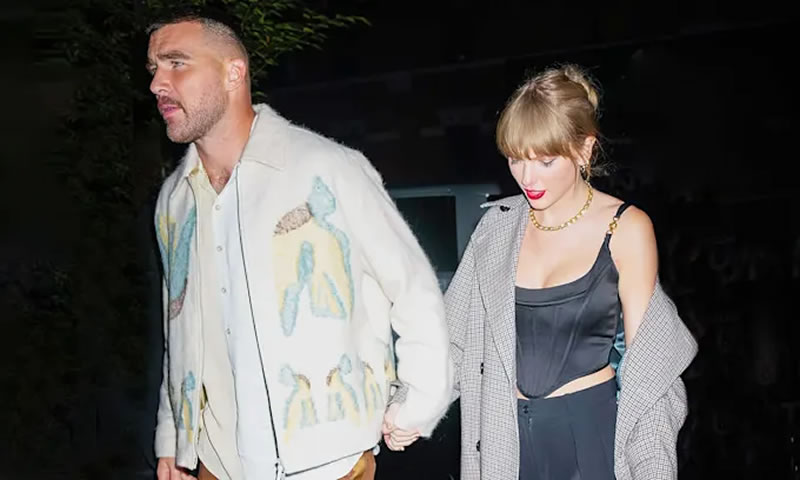 Travis Kelce y Taylor Swift