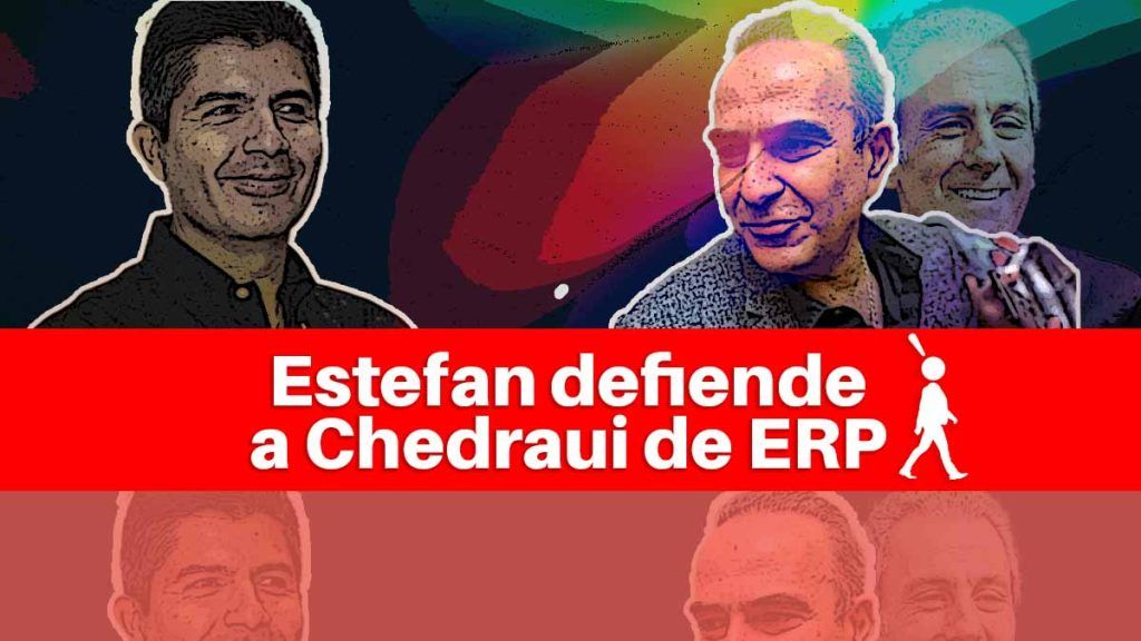 Estefan defiende a Chedraui de Eduardo Rivera