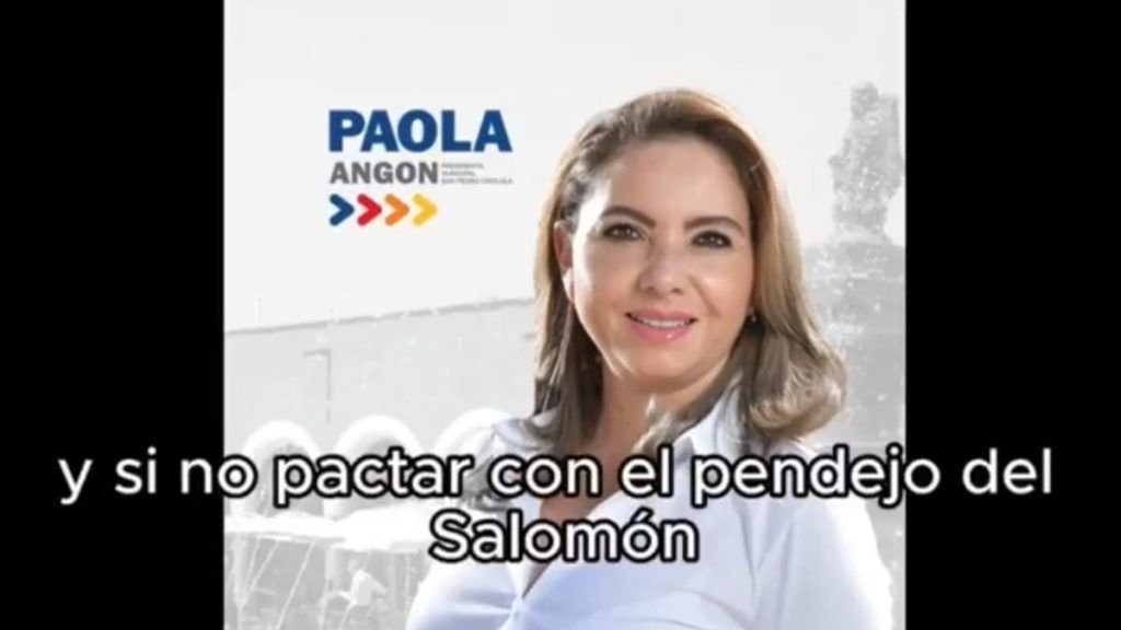 Tensión en Cholula, Angón cree que el audio es fuego amigo.