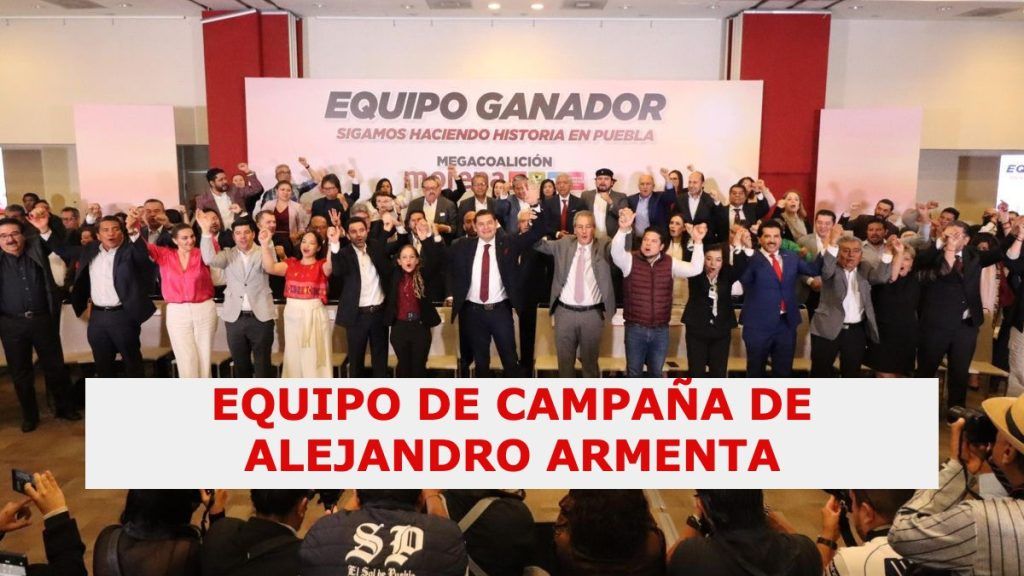 Alejandro Armenta presenta Equipo de Campaña
