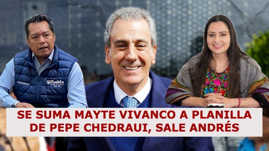 Sale Andrés García de la planilla de Pepe Chedraui, su lugar lo toma Mayte Rivera Vivanco