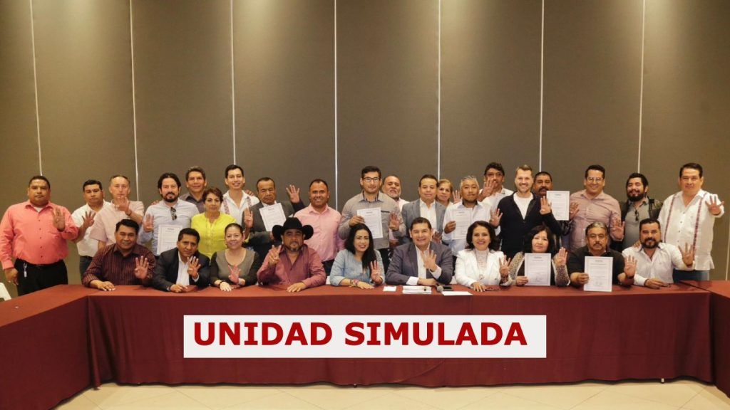 Simulación en Morena: Armenta se reúne con aspirantes rechazados para alcaldías