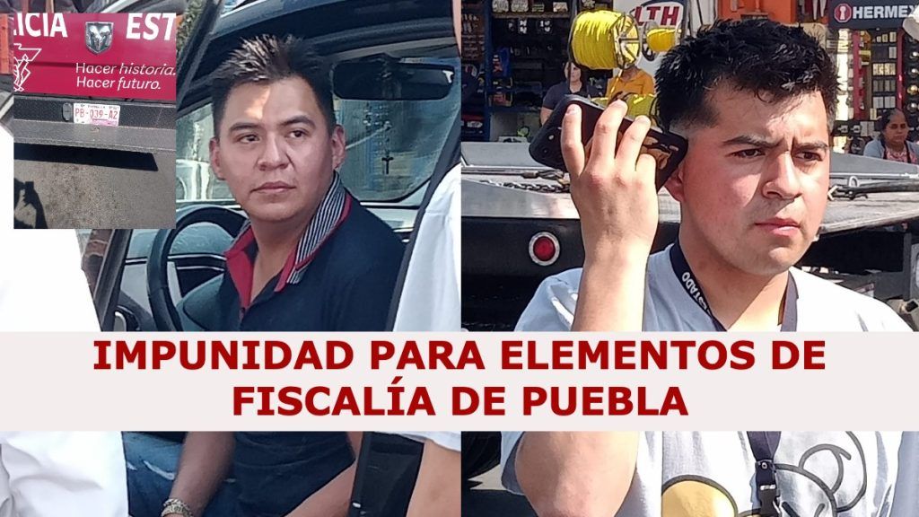 Borrachazo: Funcionarios de la Fiscalía de Puebla chocan y los dejan libres