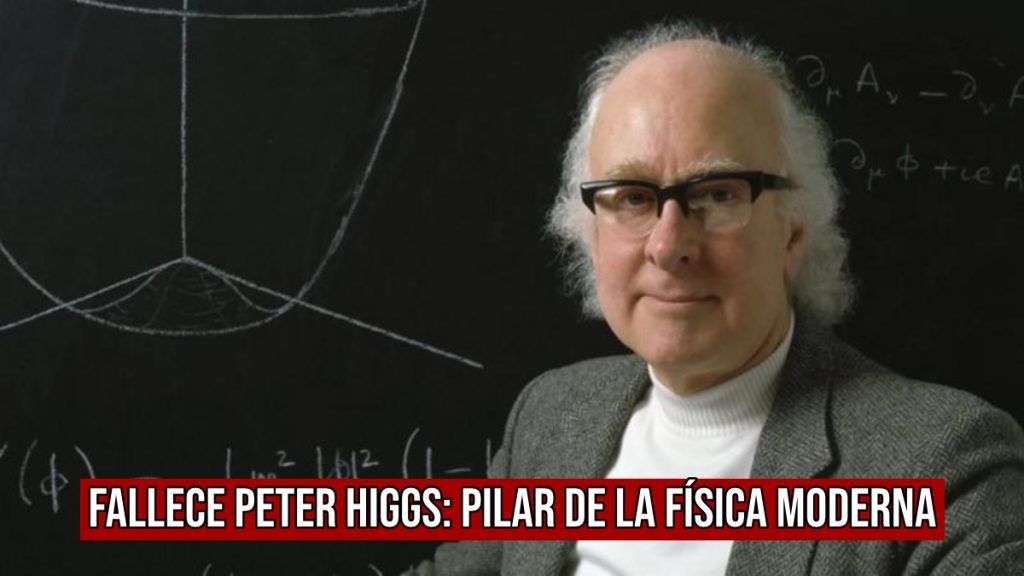 Fallece Peter Higgs a los 94 años