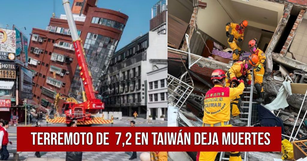 Terremoto en Taiwan