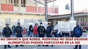 IEE permite participación de aspirantes con antecedentes penales