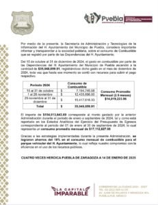 La administración de Pepe Chedraui desmintió una noticia falsa sobre un gasto excesivo en gasolina, afirmando que hubo una reducción del 18.5% en comparación con la gestión anterior. 