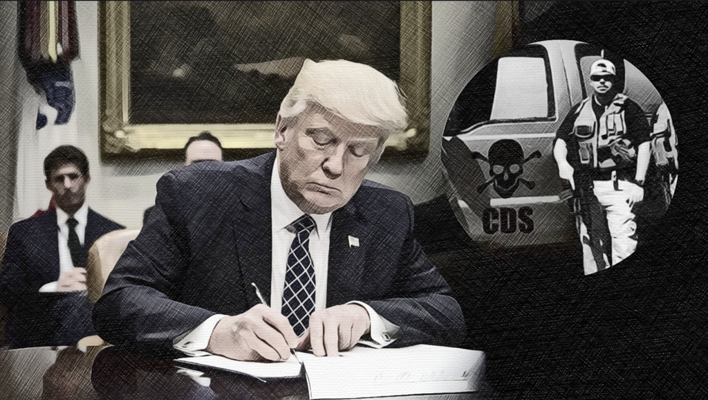 Trump firma orden ejecutiva para eliminar a los cárteles de Sinaloa y CJNG, calificándolos como terroristas y culpables de la crisis de fentanilo.